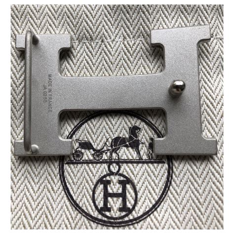 hermes gürtelschnalle silber